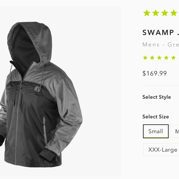 Gator Waders Swamp Jacket Men’s Small - Fishing Hunting - Picture 1 of 10